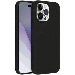 Accezz Liquid Silikoncase mit MagSafe Apple iPhone 14 Pro Max - Schwarz