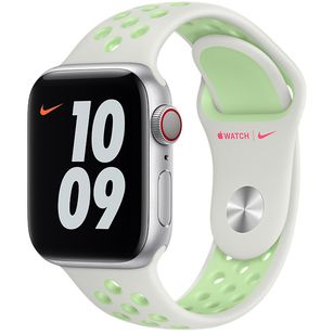 Apple Nike Sport Armband für  Apple Watch | 38/40/41/42 mm - Größe S/M/L - Spruce Aura / Vapor Green