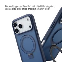 Accezz Ring Stand Backcover mit MagSafe Apple iPhone 17 Pro - Blau