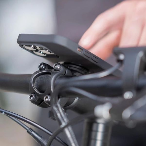 SP Connect Micro Bike Mount Fahrrad-Handyhalterung für SPC/SPC+ Hüllen - Schwarz