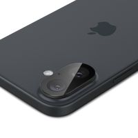 Spigen GLAStR Optik Camera Lens Protector - Kamerainsel-Schutz (2er-Pack) Apple iPhone 16 / 16 Plus - Schwarz