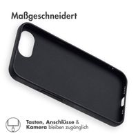 Accezz Color TPU Hülle Apple iPhone 17e / 16e - Schwarz