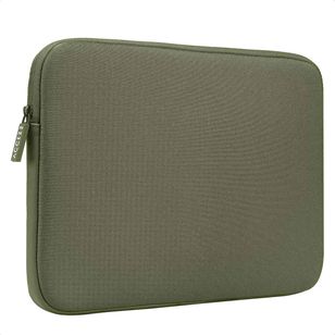 Accezz Laptop Hülle 13-14 Zoll - Laptop Sleeve - Dunkelgrün