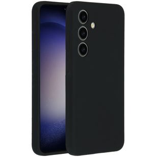 Accezz Liquid Silikoncase Samsung Galaxy S24 - Schwarz