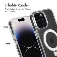 Accezz Ring Stand Backcover mit MagSafe Apple iPhone 14 Pro Max - Transparent