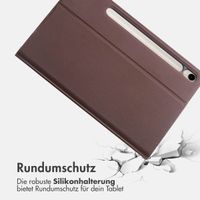 Accezz Classic Klapphülle Samsung Galaxy Tab S9 11.0 Zoll / S10 Lite / S10 FE / S9 FE 10.9 Zoll - Braun
