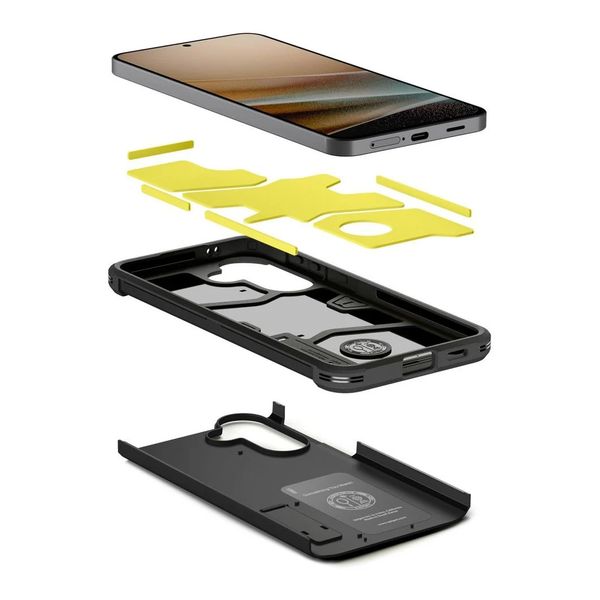 Spigen Tough Armor Backcover Samsung Galaxy A57 (5G) - Schwarz