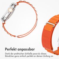 Accezz Nylon Alpine Armband für Apple Watch | 44/45/46/49 mm - Orange