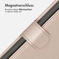 Accezz Wallet TPU Klapphülle Samsung Galaxy A42 - Gold