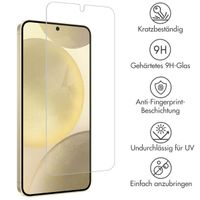 Accezz Displayschutz 2er-pack aus gehärtetem Glas Samsung Galaxy S24 Plus / S25 Plus
