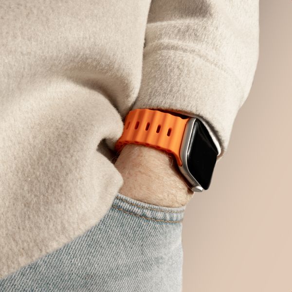 Accezz Ocean Armband für Apple Watch | 44/45/46/49 mm - Orange