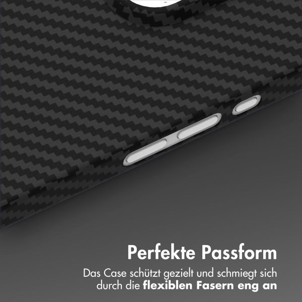 Accezz MagSafe Kevlar® Hülle Apple iPhone 15 Pro - Schwarz
