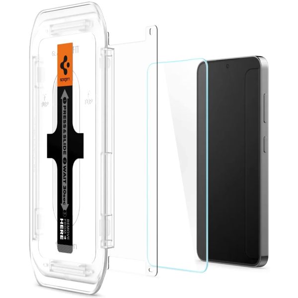 Spigen GLAStR Fit Displayschutzfolie 2er-Pack + Applicator Samsung Galaxy S24 Plus / S25 Plus