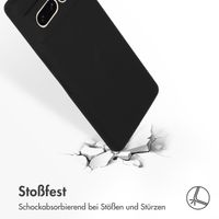 Accezz Liquid Silikoncase Google Pixel 7 Pro - Schwarz