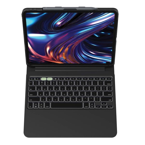 ZAGG Pro Keys 2 keyboard Klapphülle Apple iPad Pro 13 (2025) M5 / (2024) M4 - AZERTY / FR - Schwarz