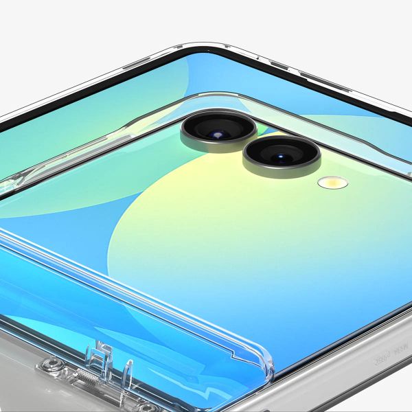 Spigen Ultra Hybrid Pro MagFit Backcover Samsung Galaxy Z Flip 7 - Clear / White