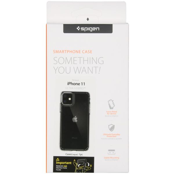 Spigen Ultra Hybrid Apple iPhone 11 - Crystal Clear