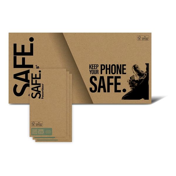 SAFE by PanzerGlass Ultra Wide-Fit Displayschutz in Originalverpackung Apple iPhone 16 / 16 Pro / 17 / 17 Pro
