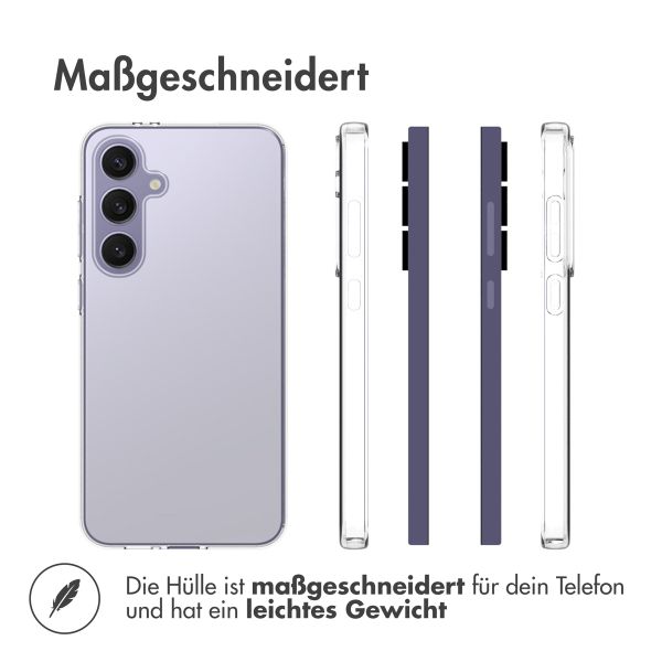 Accezz Clear TPU Backcover Samsung Galaxy S24 FE - Transparent