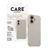 CARE by PanzerGlass Modisches Case Samba mit MagSafe Apple iPhone 17 - Vanilla Beige