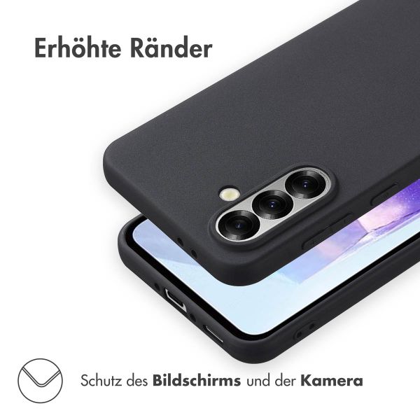 Accezz Color TPU Hülle Samsung Galaxy A36 - Schwarz