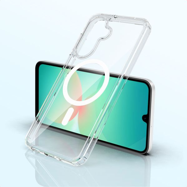 Accezz Xtreme Impact Backcover mit MagSafe Samsung Galaxy A18 (4G) / A17 (4G/5G) - Transparent