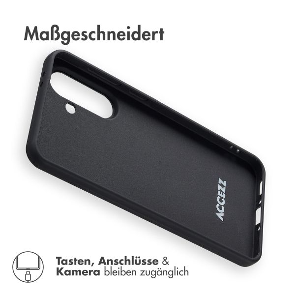 Accezz Color TPU Hülle Samsung Galaxy A56 - Schwarz