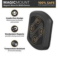 Scosche MagicMount™ Handyhalterung Auto - Magnetisch - Armaturenbrett / Windschutzscheibe - Schwarz