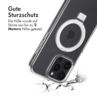 Accezz Ring Stand Backcover mit MagSafe Apple iPhone 16 Pro Max - Transparent