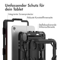 Accezz Robustes Back Cover mit Schultergurt Apple iPad Mini 7 (2024) / iPad Mini 6 (2021) - Schwarz