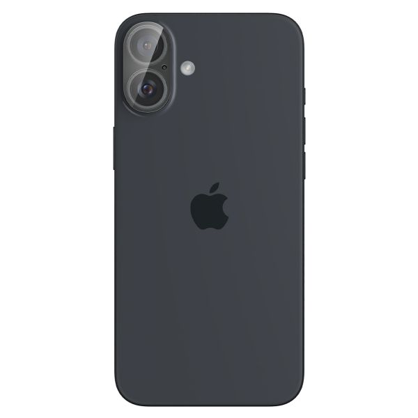 Spigen GLAStR Optik Camera Lens Protector - Kamerainsel-Schutz (2er-Pack) Apple iPhone 16 / 16 Plus - Transparent