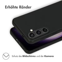 Accezz Color TPU Hülle Samsung Galaxy S24 - Schwarz