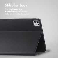 Accezz Classic Klapphülle Apple iPad Pro 11 (2025) M5 / (2024) M4 - Schwarz