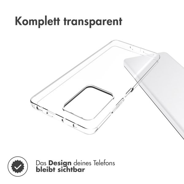 Accezz Clear TPU Backcover Xiaomi Redmi Note 12 Pro Plus - Transparent