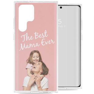 Gestalte deine eigene Clear Case Samsung Galaxy S22 Ultra - Transparent