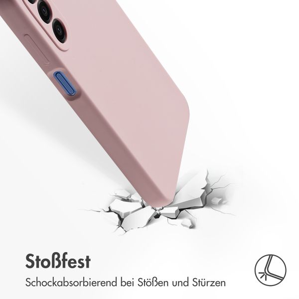Accezz Liquid Silikoncase Samsung Galaxy A18 / A17 - Rosa