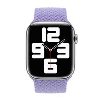 Apple Geflochtenes Solo Loop für  Apple Watch | 38/40/41/42 mm - Größe 4 - Lavender
