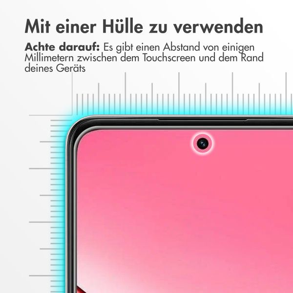 Accezz Screen Protector aus gehärtetem Glas Oppo A5 5G (2025)