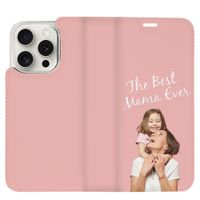 Gestalte deine eigene Compact Gel Klapphülle Apple iPhone 14 Pro Max - Weiß