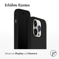 Accezz Liquid Silikoncase Apple iPhone 14 Pro - Schwarz