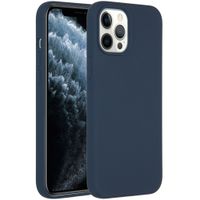 Accezz Liquid Silikoncase Apple iPhone 12 Pro Max - Dunkelblau