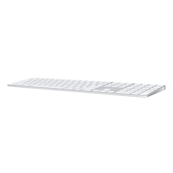 Apple Magic Keyboard mit Numerisches Tastenfeld und Touch ID - Kabellose Tastatur - QWERTY / US - Weiß