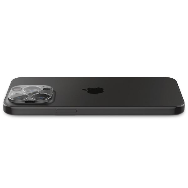 Spigen GLAStR Optik Camera Lens Protector - Kamerainsel-Schutz (2er-Pack) Apple iPhone 16 Pro (Max) / 15 Pro (Max) / 14 Pro (Max) - Transparent