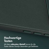 Accezz MagSafe Leather Backcover Apple iPhone Air - Cedar Green