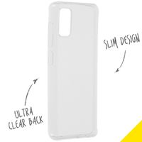 Accezz Clear TPU Backcover Samsung Galaxy A41 - Transparent