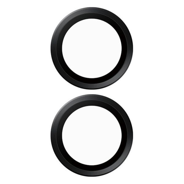 PanzerGlass Hoops Optic Rings Kameraschutz Apple iPhone 16 / 16 Plus - Schwarz