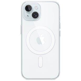 Apple Clearcase MagSafe Apple iPhone 15 - Transparent