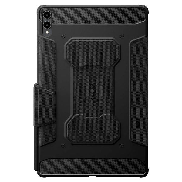 Spigen Rugged Armor Pro Klapphülle Samsung Galaxy Tab S11 / S12 Ultra - Schwarz