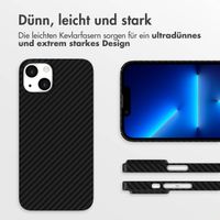 Accezz MagSafe Kevlar® Hülle Apple iPhone 13 - Schwarz