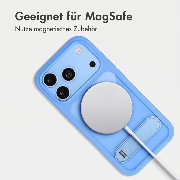 Accezz Hold Backcover mit MagSafe Apple iPhone 18 Pro / 17 Pro - Light Blue